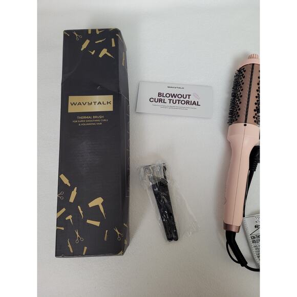 Wavytalk Thermal Brush Blowout Boost 1.5 inch Heated Round Brush Blowout Look - Picture 10 of 12